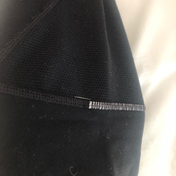 ATHLETA black crop running leggings sz M. GUC - Picture 4 of 6